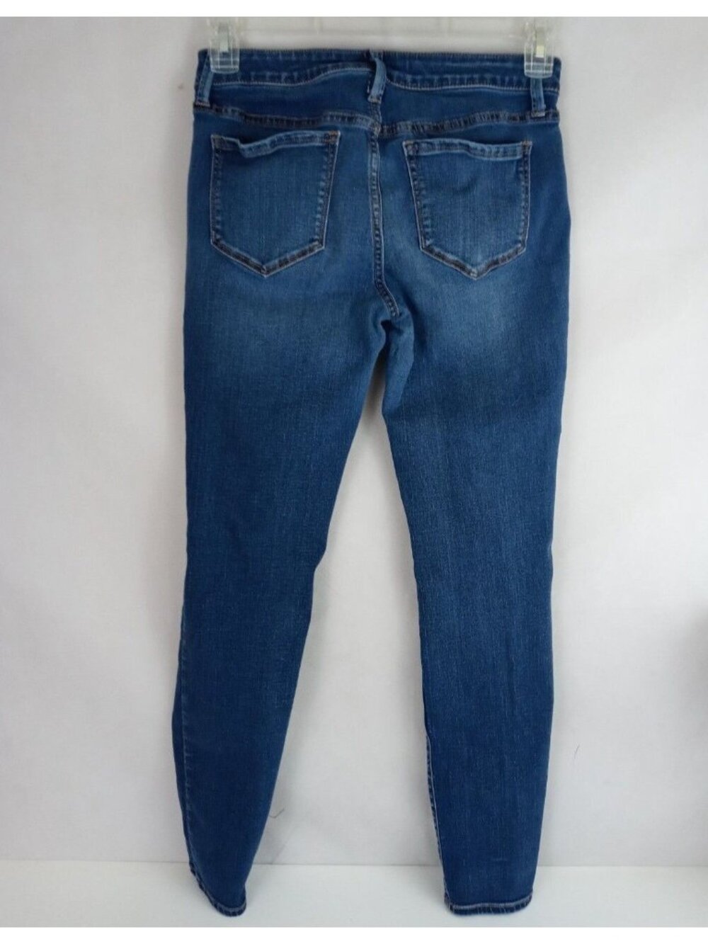 Stylus Women's Ripped Distressed Whiskered Skinny Jeans Size 28/6